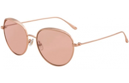 Gafas de Sol - Jimmy Choo - ELLO/S - BKU (2S) GOLD NUDE // PINK MIRROR SILVER